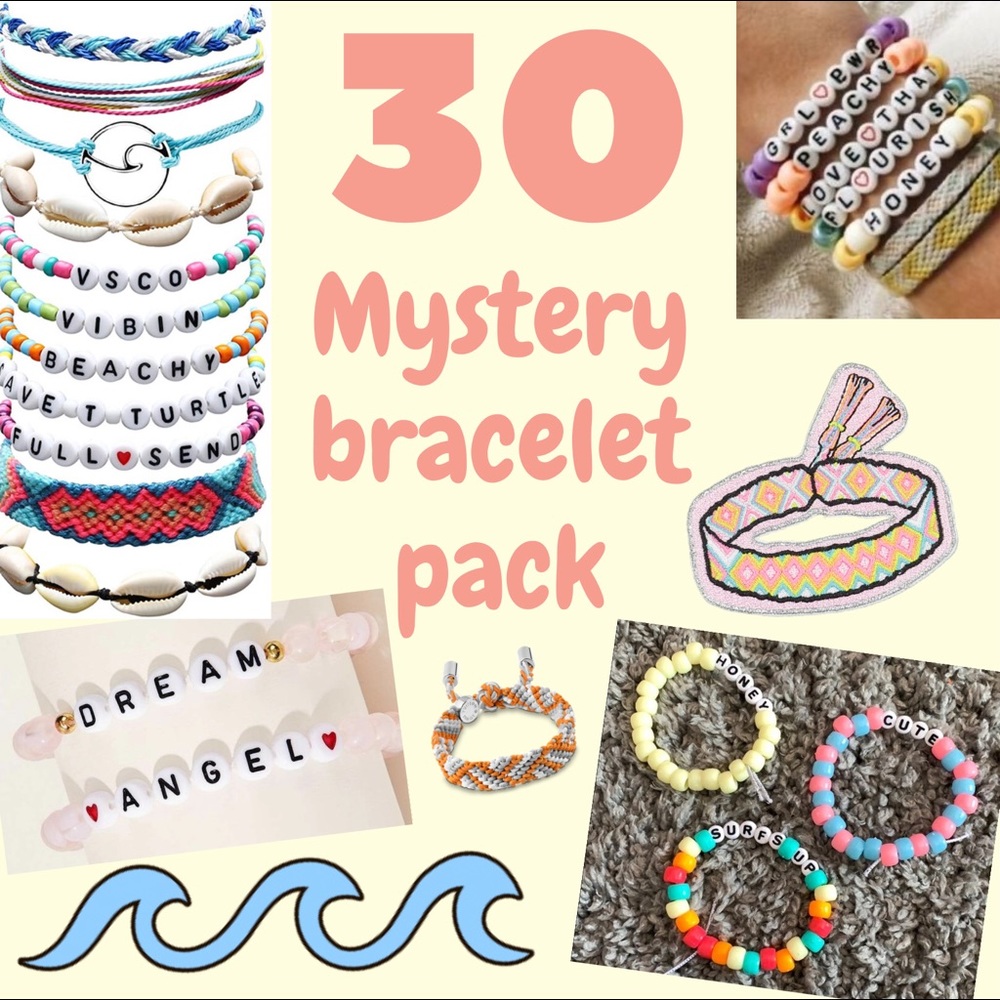 ☆MYSTERY BRACELET PACK (30 TOTAL)☆